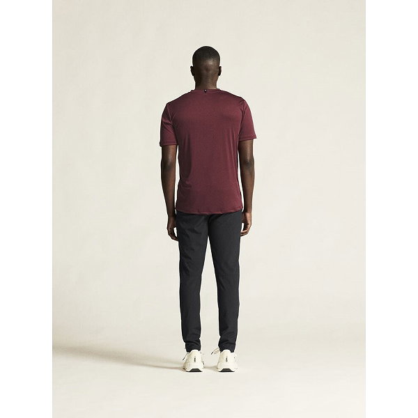 Craft Squad Maillot Manches Courtes Hommes - Bordeaux
