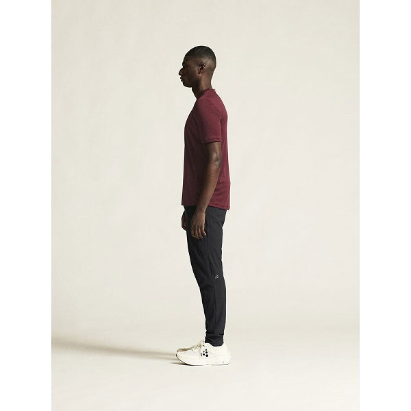 Craft Squad Maillot Manches Courtes Hommes - Bordeaux