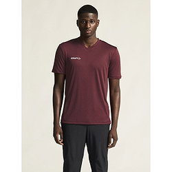 Présentation: Craft Squad Maillot Manches Courtes Hommes - Bordeaux