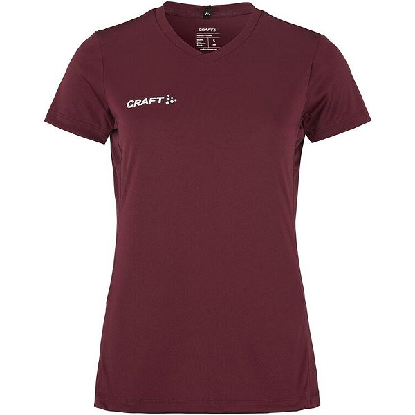 Craft Squad Trikot Kurzarm Damen - Bordeaux