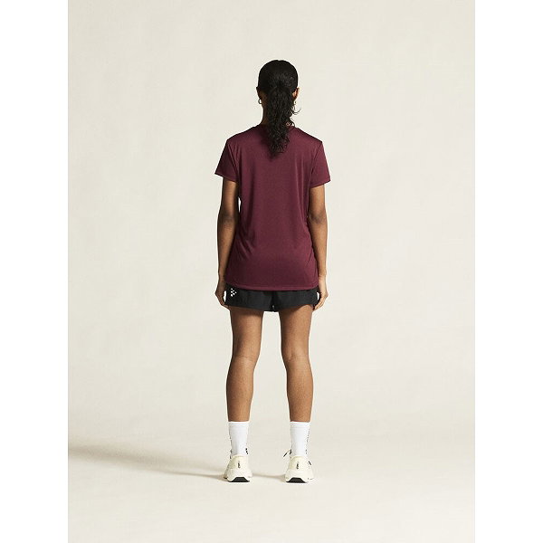 Craft Squad Trikot Kurzarm Damen - Bordeaux