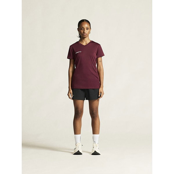 Craft Squad Trikot Kurzarm Damen - Bordeaux