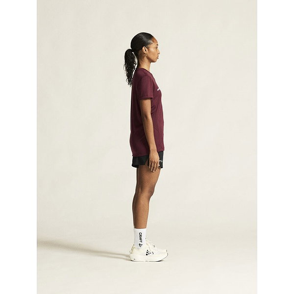 Craft Squad Trikot Kurzarm Damen - Bordeaux