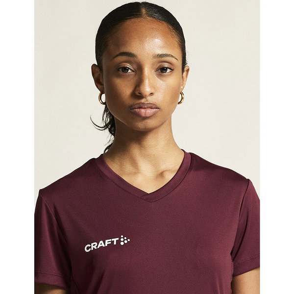 Craft Squad Trikot Kurzarm Damen - Bordeaux