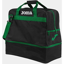 Joma Training III (Large) Sac De Sport Avec Compartiment Inférieur - Noir / Vert