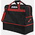 Joma Training III (Large) Sac De Sport Avec Compartiment Inférieur - Noir / Rouge
