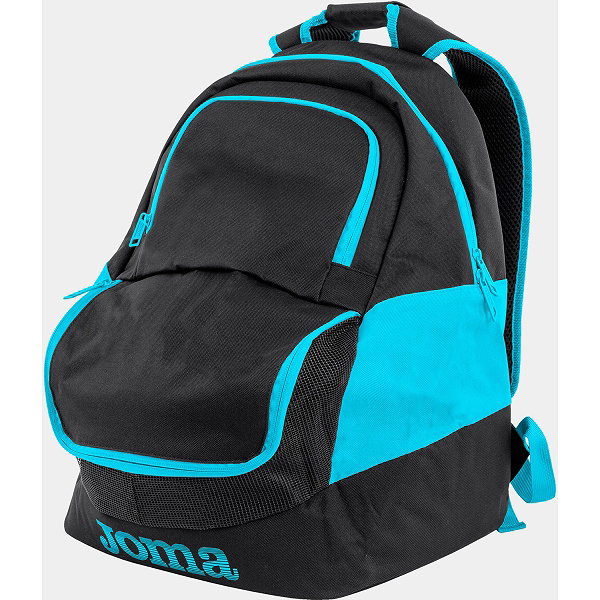 Joma Diamond II Rugzak - Zwart / Fluor Turquoise