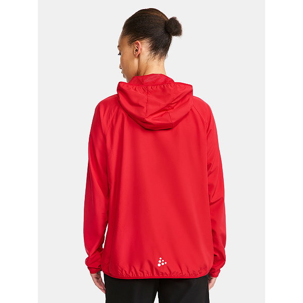 Craft Squad Wind Jacket Damen - Rot