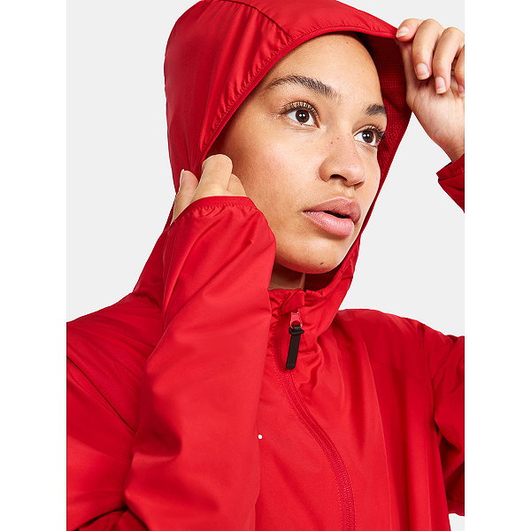 Craft Squad Wind Jacket Damen - Rot