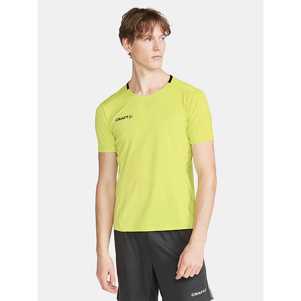 Craft Extend T-Shirt Heren - Fluogeel