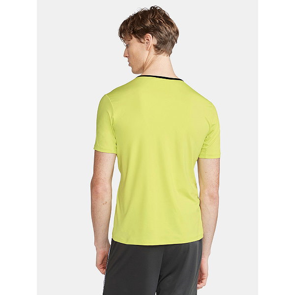 Craft Extend T-Shirt Heren - Fluogeel