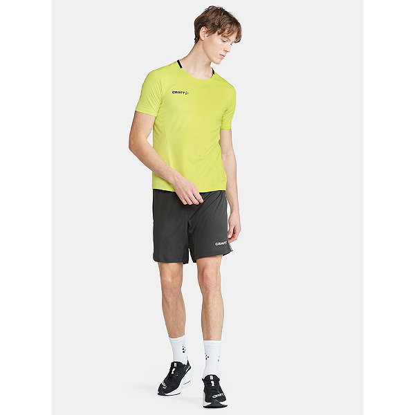 Craft Extend T-Shirt Heren - Fluogeel