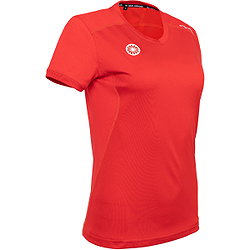 Vorschau: Indian Maharadja Jaipur Performance Tee Damen - Rot