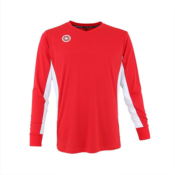 Indian Maharadja Goalie Tee Ls Hommes - Rouge