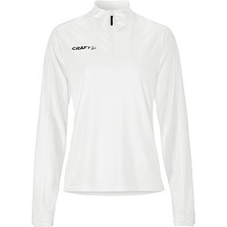 Craft Evolve 2.0 Half Zip Maillot Manches Longues Femmes - Blanc