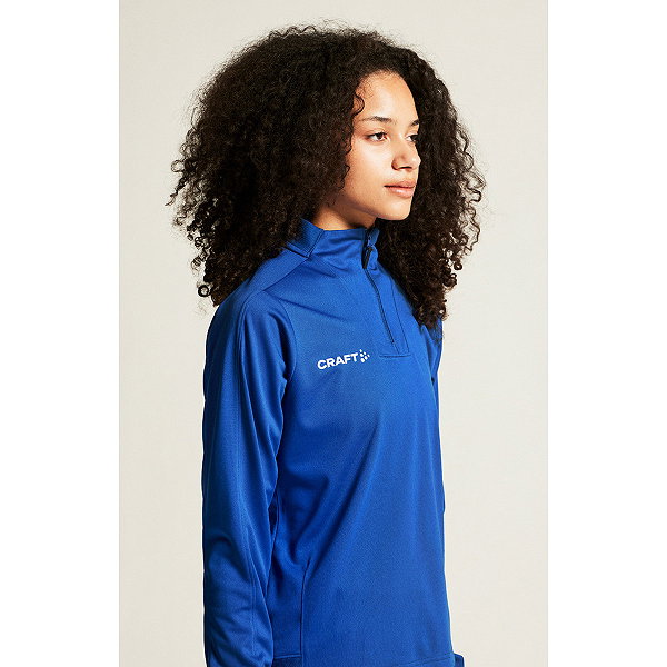 Craft Evolve 2.0 Half Zip Longsleeve Dames - Royal