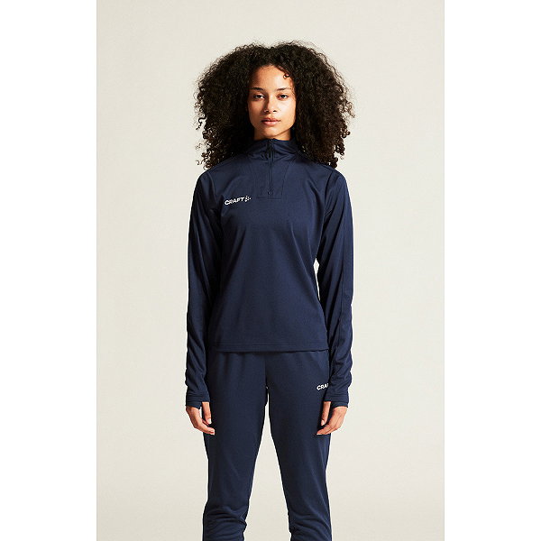 Craft Evolve 2.0 Half Zip Longsleeve Dames - Marine