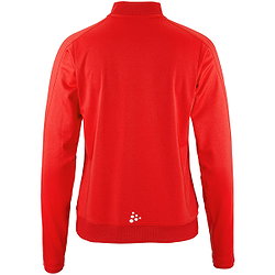 Présentation: Craft Evolve 2.0 Half Zip Maillot Manches Longues Femmes - Rouge