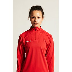 Présentation: Craft Evolve 2.0 Half Zip Maillot Manches Longues Femmes - Rouge