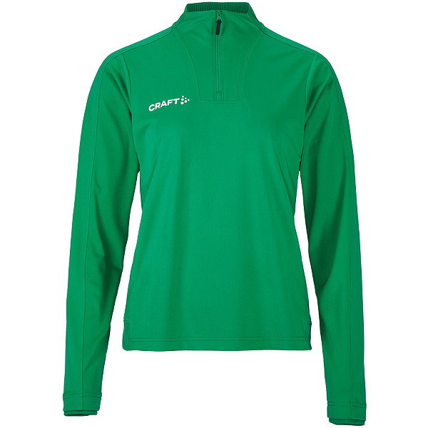 Craft Evolve 2.0 Half Zip Longsleeve Dames - Groen