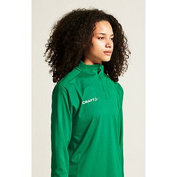 Voorvertoning: Craft Evolve 2.0 Half Zip Longsleeve Dames - Groen