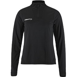 Craft Evolve 2.0 Half Zip Maillot Manches Longues Femmes - Noir