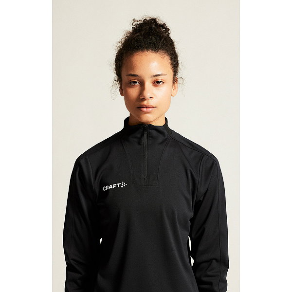 Craft Evolve 2.0 Half Zip Longsleeve Damen - Schwarz