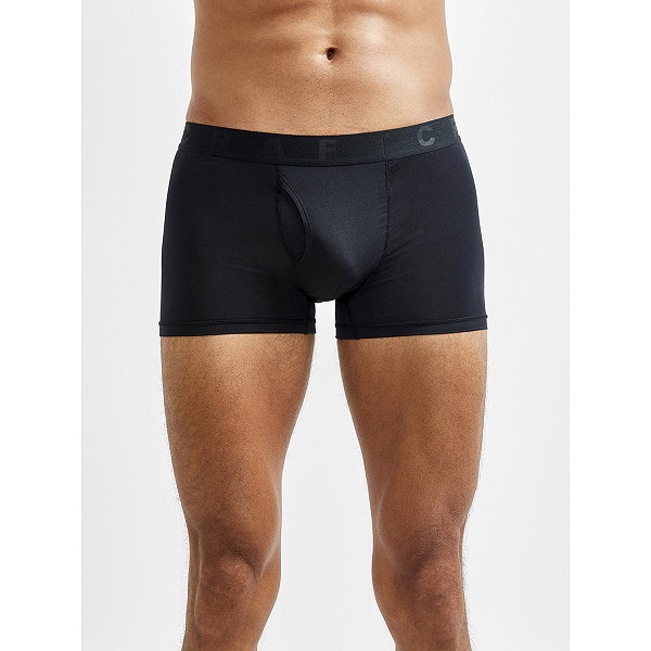 Craft Active 3-Inch Short Boxer Fonctionnel Hommes - Noir