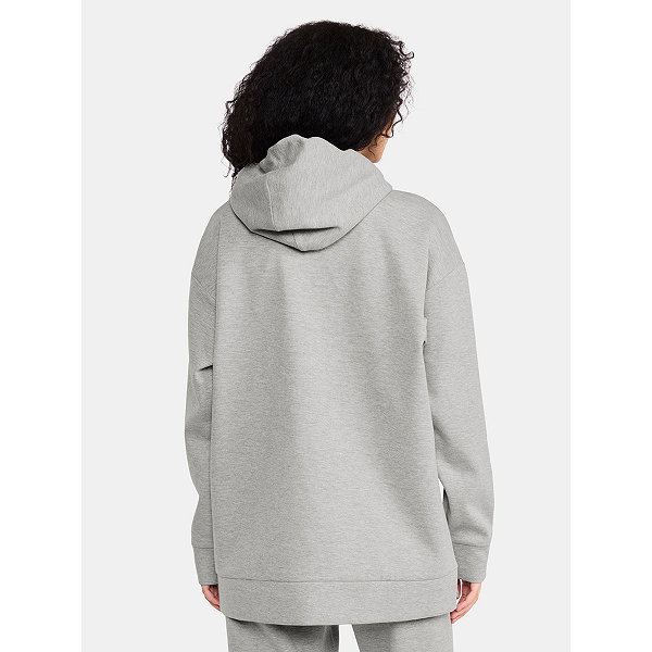 Craft Join Long Sweat À Capuchon Femmes - Gris Mélange