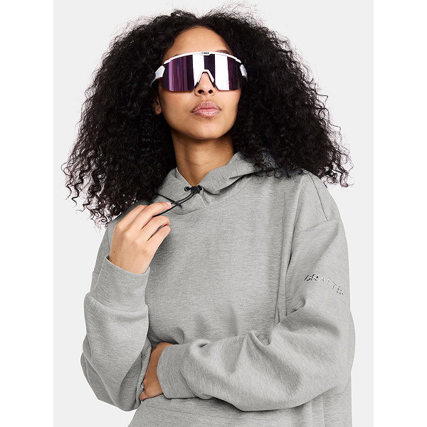 Craft Join Long Sweat À Capuchon Femmes - Gris Mélange