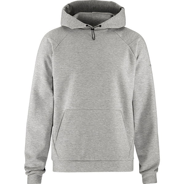 Craft Join Sweater Met Kap Heren - Grijs Gemeleerd