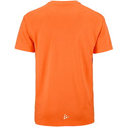 Voorvertoning: Craft Evolve 2.0 Shirt Korte Mouw Heren - Oranje