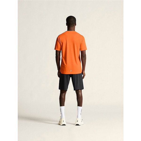 Craft Evolve 2.0 Shirt Korte Mouw Heren - Oranje