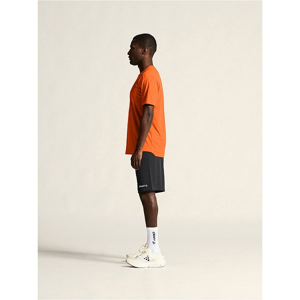 Craft Evolve 2.0 Shirt Korte Mouw Heren - Oranje