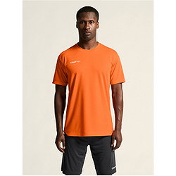 Voorvertoning: Craft Evolve 2.0 Shirt Korte Mouw Heren - Oranje