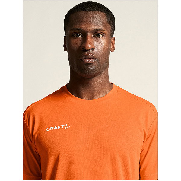 Craft Evolve 2.0 Shirt Korte Mouw Heren - Oranje