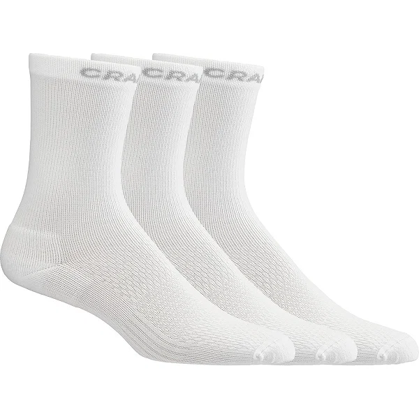 Craft Active High Lot De 3 Paires De Chaussettes De Sport - Blanc