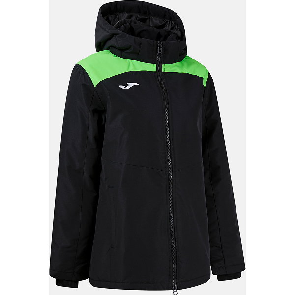 Joma Trivor II Coachjacke Damen - Schwarz / Neongrün
