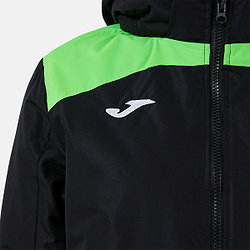 Vorschau: Joma Trivor II Coachjacke Damen - Schwarz / Neongrün