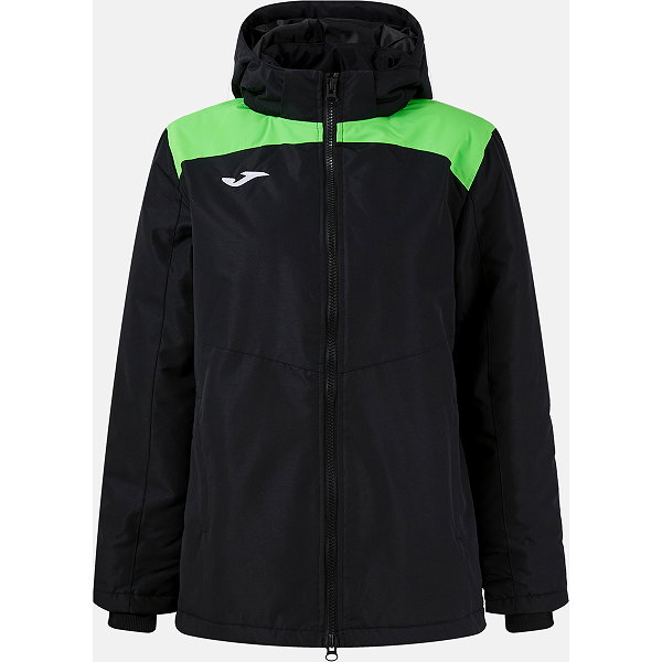 Joma Trivor II Coachjacke Damen - Schwarz / Neongrün