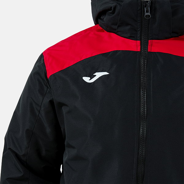 Joma Trivor II Coach Jacket Kinderen - Zwart / Rood
