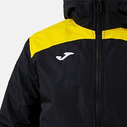 Présentation: Joma Trivor II Veste Coach Hommes - Noir / Jaune