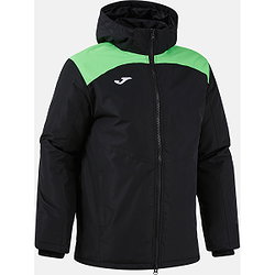Joma Trivor II Veste Coach Enfants - Noir / Vert Fluo