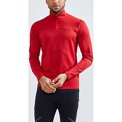 Craft Gain Midlayer Maillot Manches Longues Hommes - Rouge