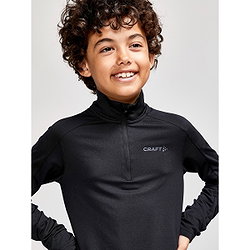 Craft Core Gain Midlayer Maillot Manches Longues Enfants - Noir