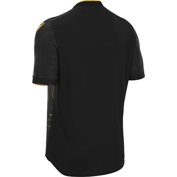 Macron Arcane Eco Trikot Kurzarm Herren - Schwarz / Gold