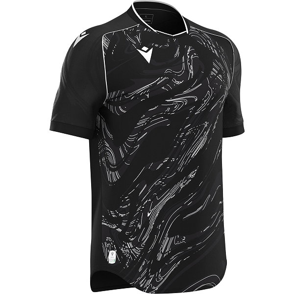 Macron Arcane Eco Trikot Kurzarm Herren - Schwarz / Weiß