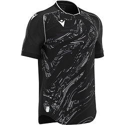 Macron Arcane Eco Shirt Korte Mouw Heren - Zwart / Wit