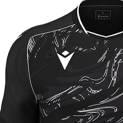 Vorschau: Macron Arcane Eco Trikot Kurzarm Herren - Schwarz / Weiß