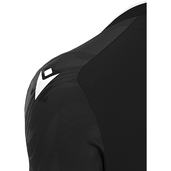 Macron Arcane Eco Trikot Kurzarm Herren - Schwarz / Weiß